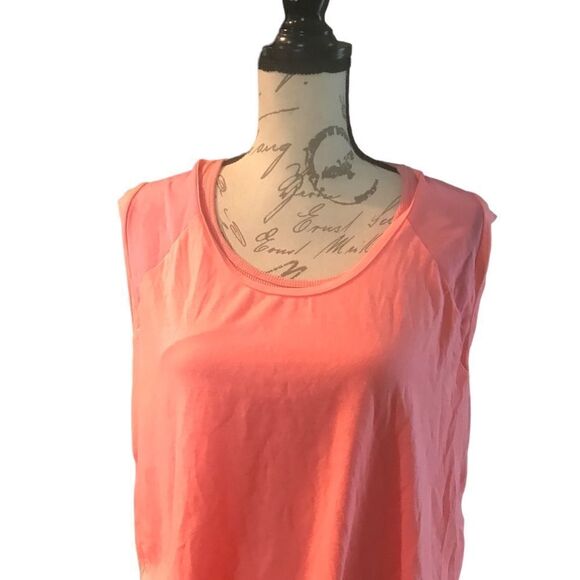 Tangerine Two Layer Tank Top and Cover Up Medium - Picture 9 of 10
